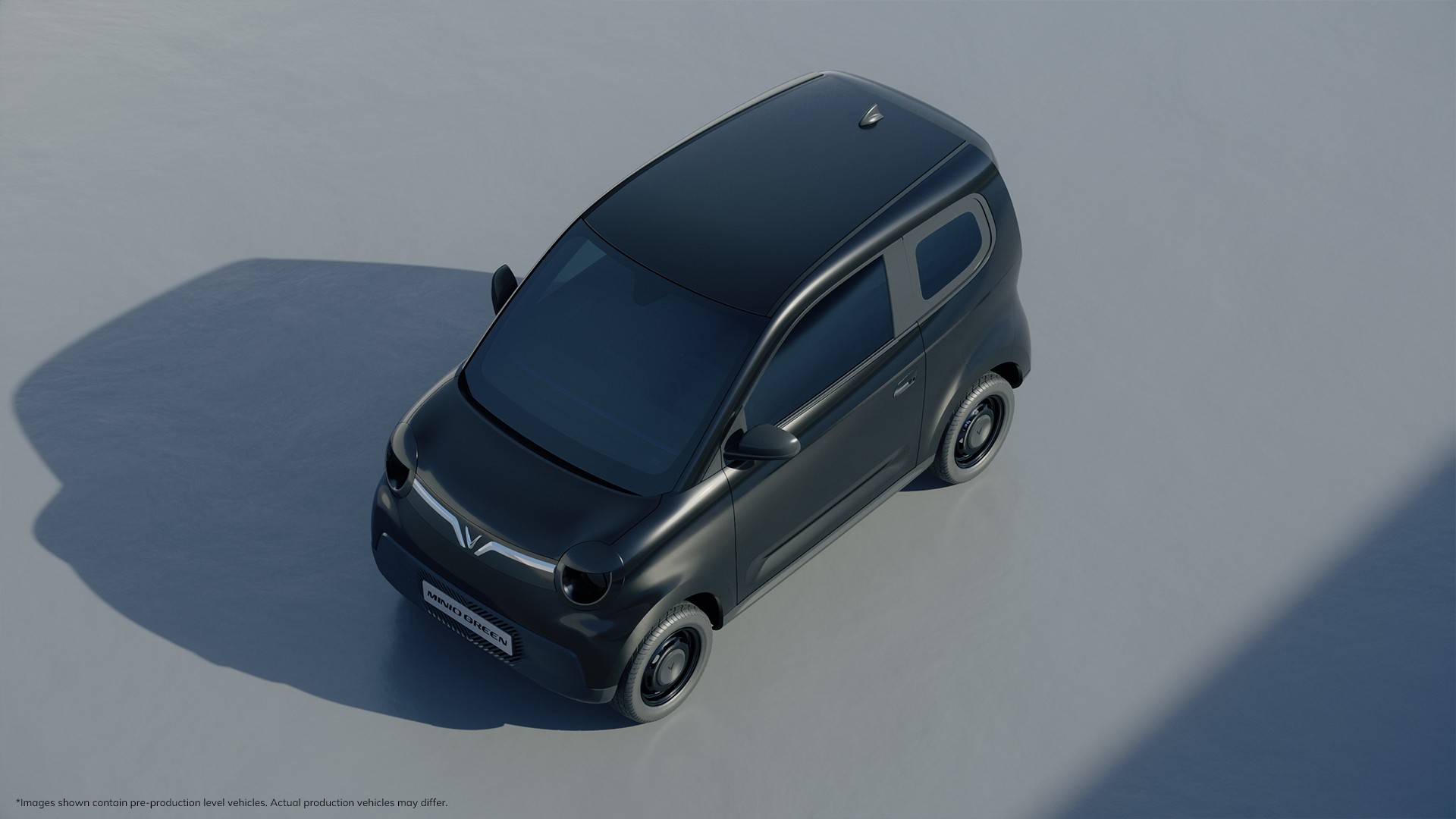 Phía trên xe minimo green