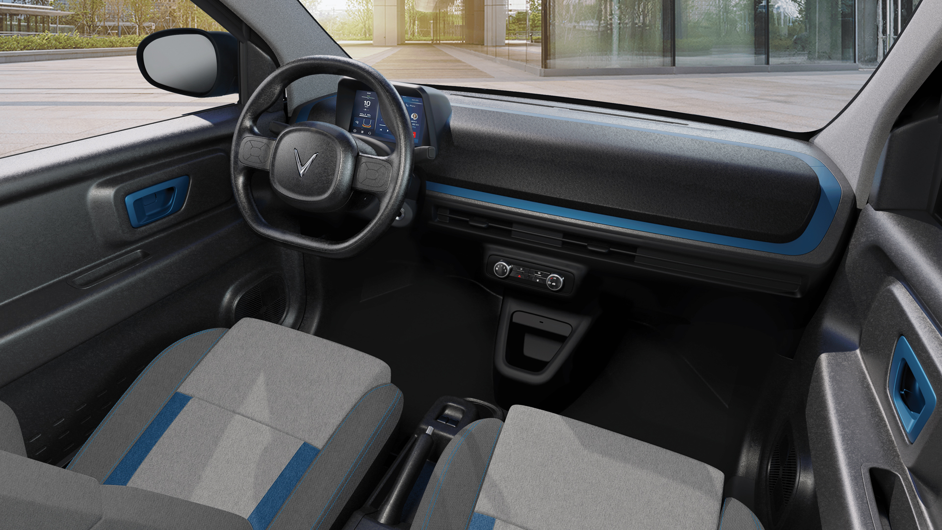 nội thất trong xe