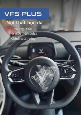 Nối thất trung tâm lái Vinfast Vf5